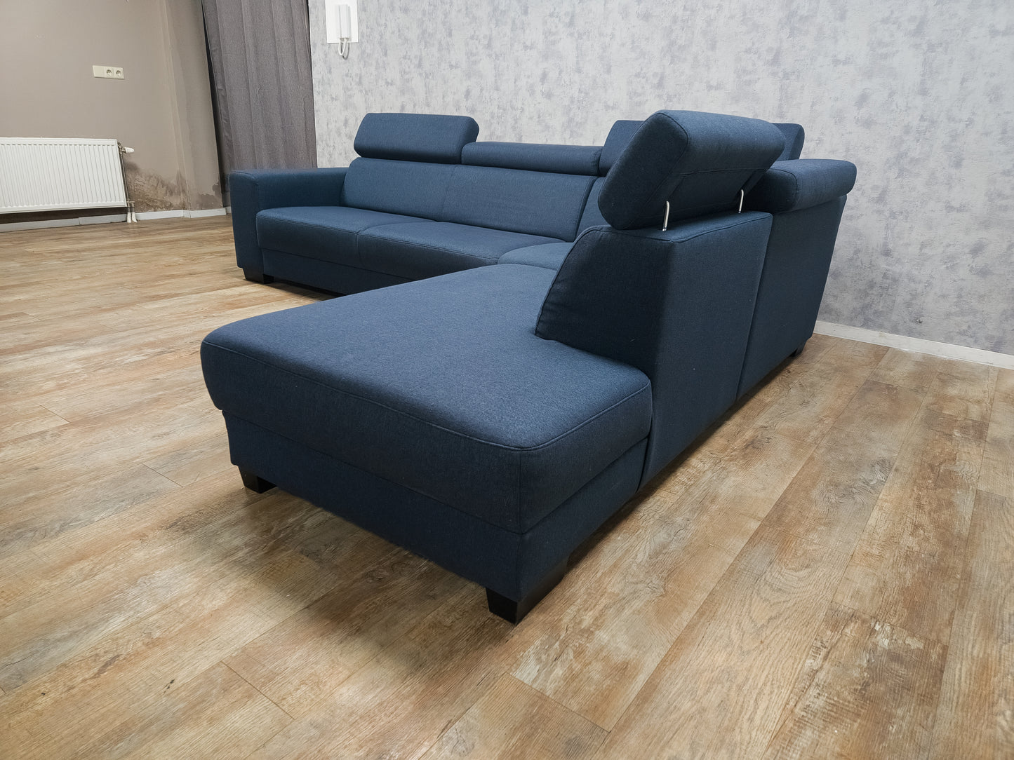 Z.G.A.N Donker Blauwe Hoekbank