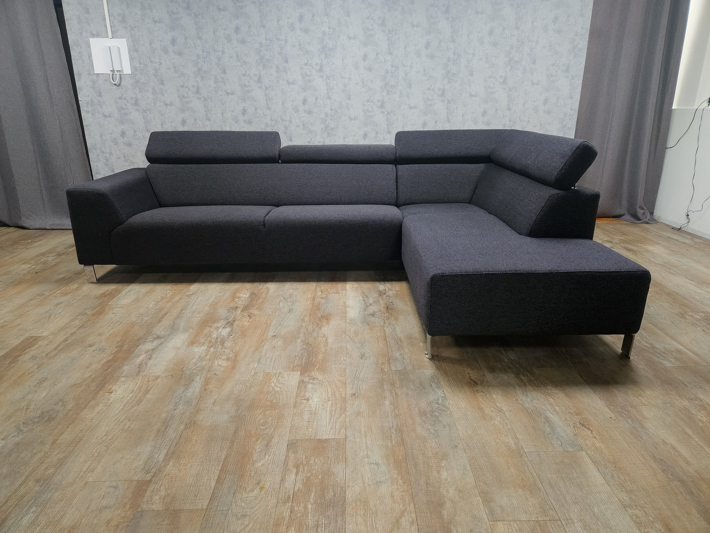 Z.G.A.N Antraciet Hoekbank van INHOUSE