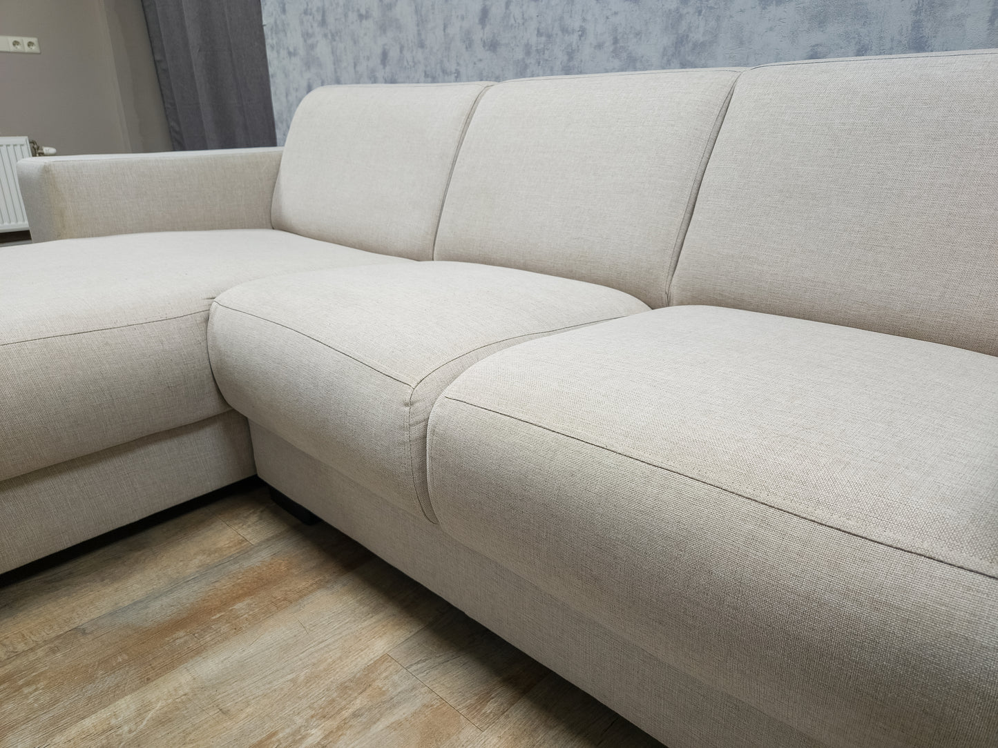 Zeer Mooi Beige Hoekbank van HACO WONEN