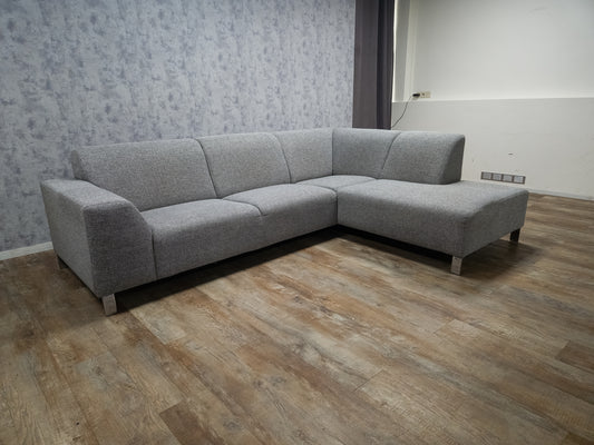 Mooi Grijs Hoekbank - BanxteL - 2dehandse Bankstellen