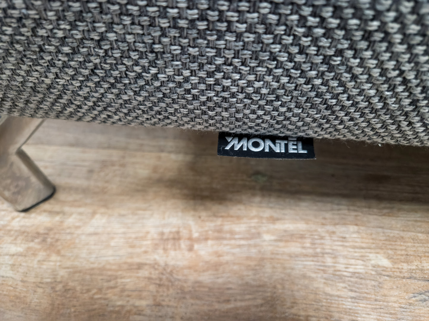 MOOI GRIJS HOEKBANK van MONTEL MODENA