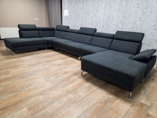 Mooi Groot Antraciet U Bankstel van MONTEL