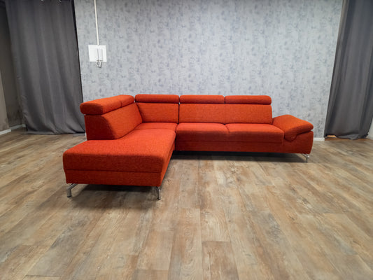 Z.G.A.N Rood Gemeleerd Hoekbank van MONTEL MODENA