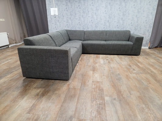 Mooi Groot Antraciet Hoekbank