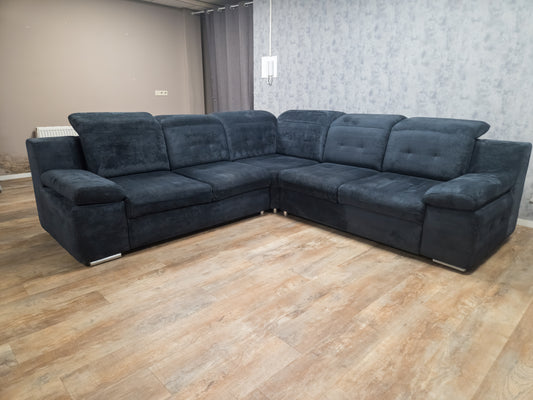 Mooi Groot Antraciet Hoekbank