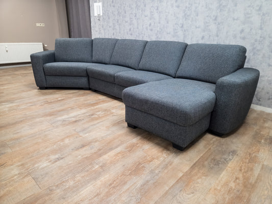Mooi Groot Antraciet Hoekbank