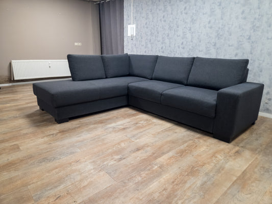 ZEER MOOI NETTE ANTRACIET HOEKBANK