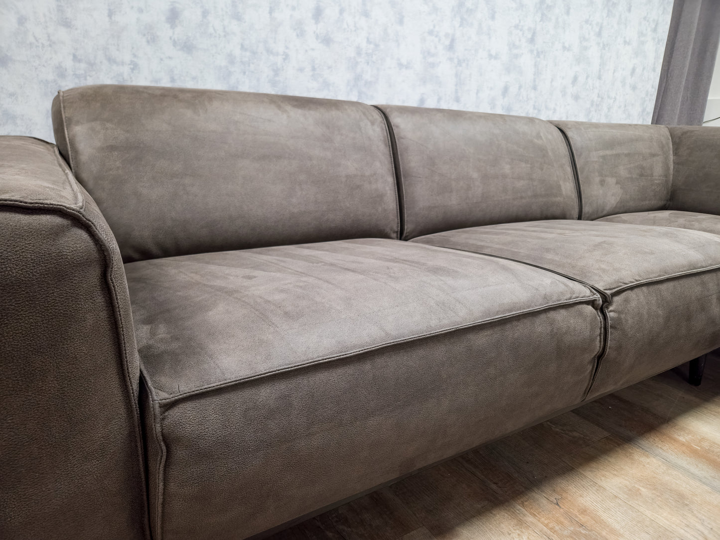 Mooi Groot TAUPE Hoekbank