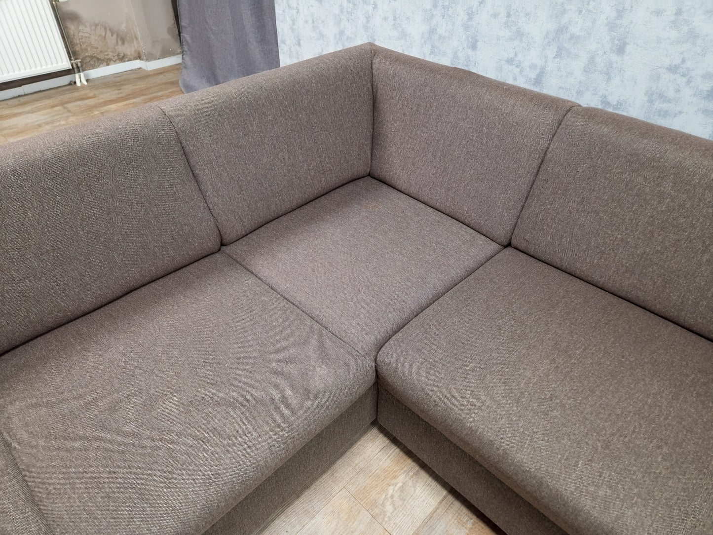 Mooi Taupe Bruin Hoekbank