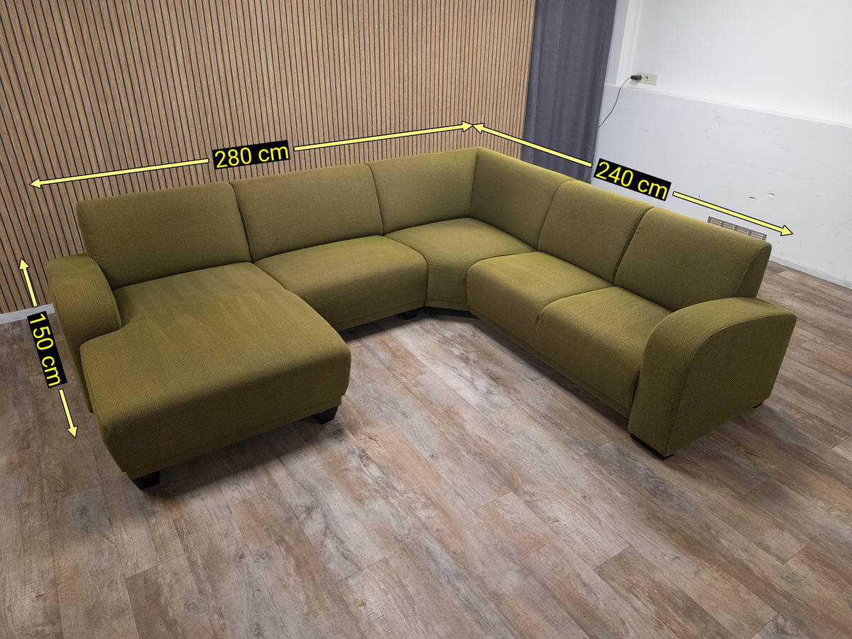 Zeer Mooi Groene U Bankstel