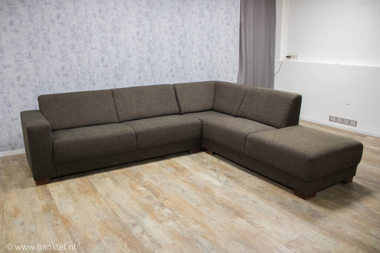 Mooi Bruin Hoekbank - BanxteL - 2dehandse Bankstellen