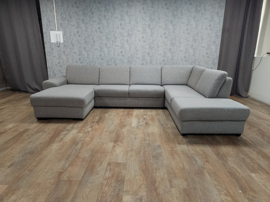 Zeer Mooi Groot U Bankstel met Slaapfunctie - BanxteL - 2dehandse Bankstellen