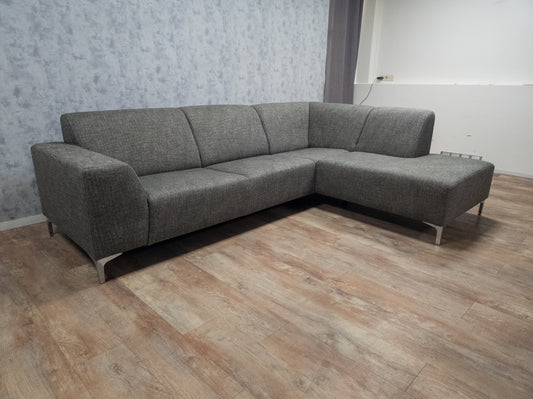 Zeer Mooi Nette Grijs Hoekbank - BanxteL - 2dehandse Bankstellen