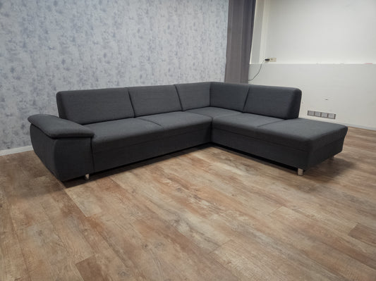 ZGAN Nette Antraciet Hoekbank - BanxteL - 2dehandse Bankstellen