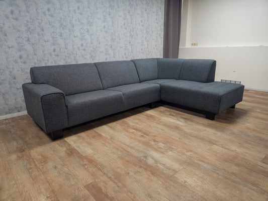 Zeer Mooi Antraciet Hoekbank van PRONTO - BanxteL - 2dehandse Bankstellen
