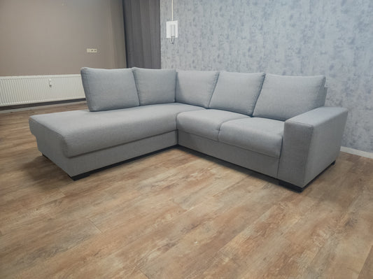 Z.G.A.N PRACHTIG Grijs Hoekbank - BanxteL - 2dehandse Bankstellen