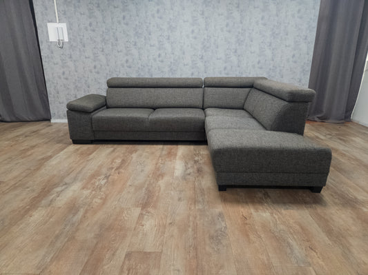 Zeer Mooi Antraciet Hoekbank