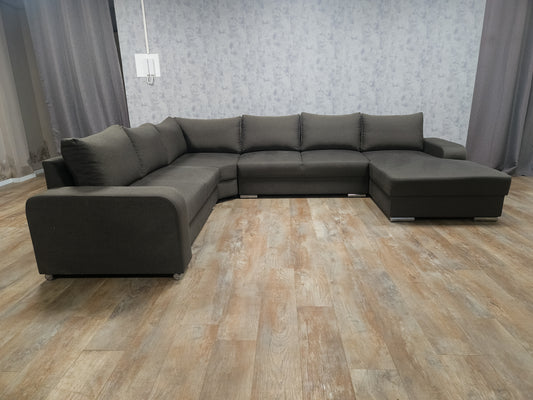 Nog Nieuwe Antraciet U Bankstel - BanxteL - 2dehandse Bankstellen