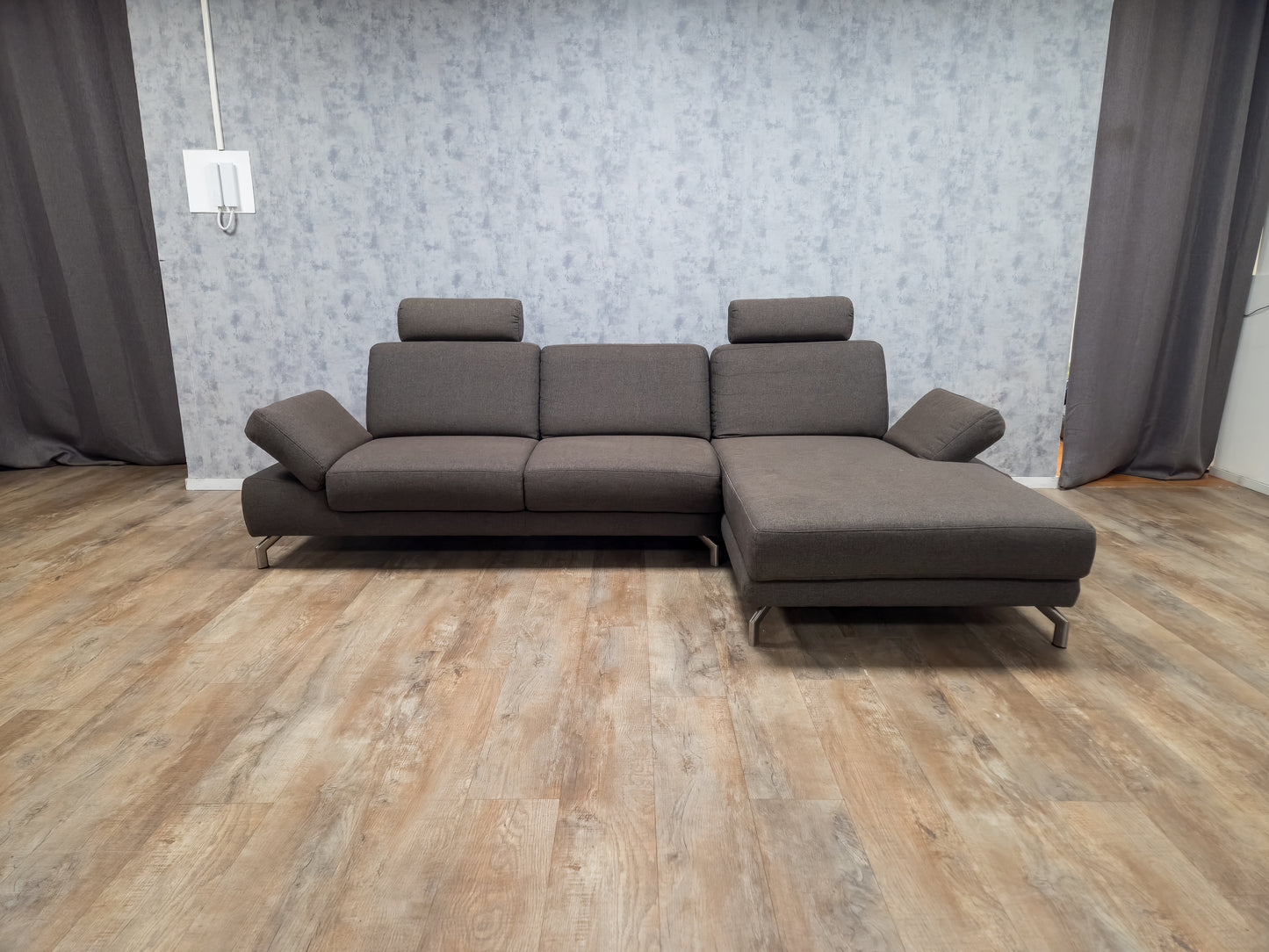 Z.G.A.N Taupe Bruin Hoekbank van H&H