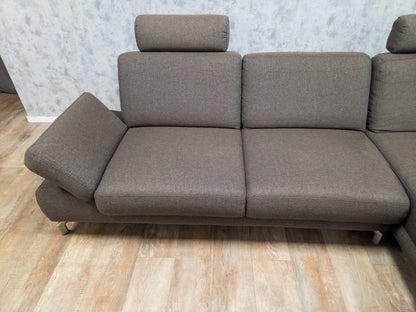 Z.G.A.N Taupe Bruin Hoekbank van H&H