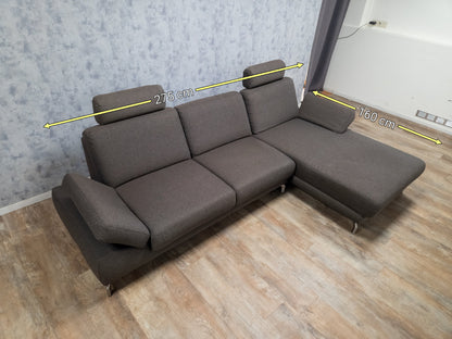 Z.G.A.N Taupe Bruin Hoekbank van H&H