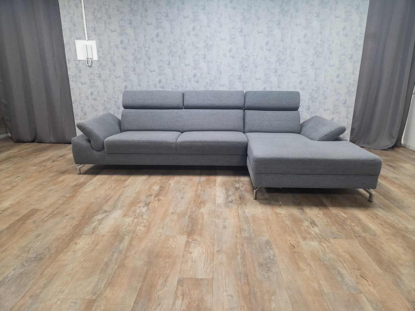 Zeer Mooi Grijs Hoekbank van MONTEL