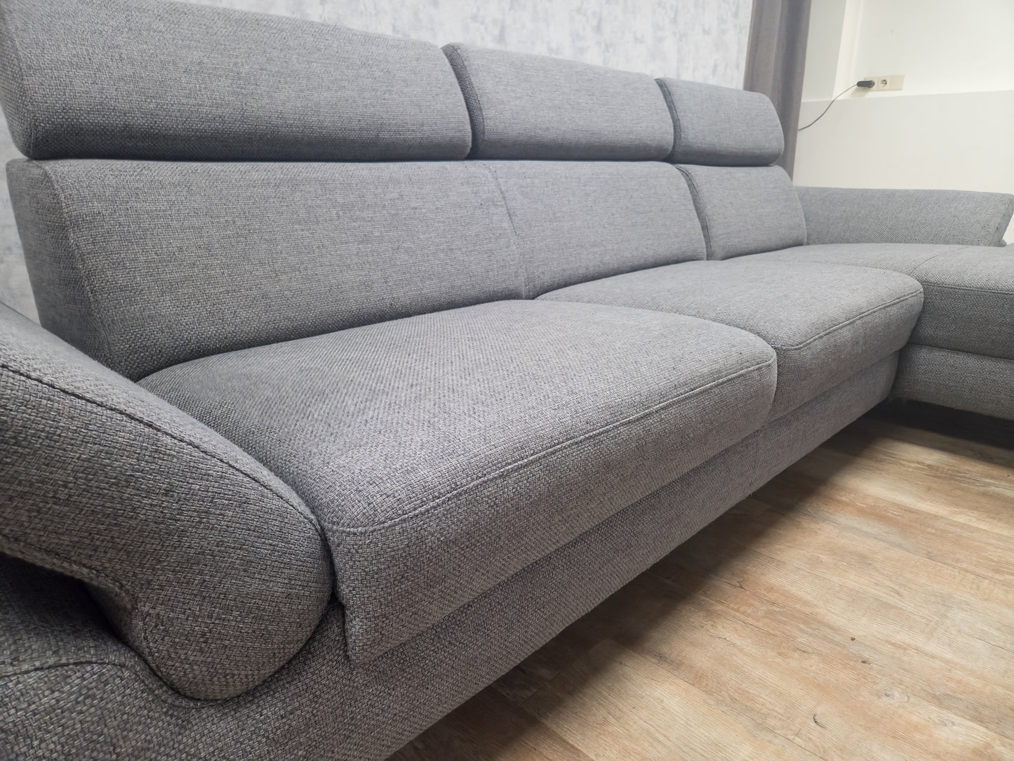 Zeer Mooi Grijs Hoekbank van MONTEL