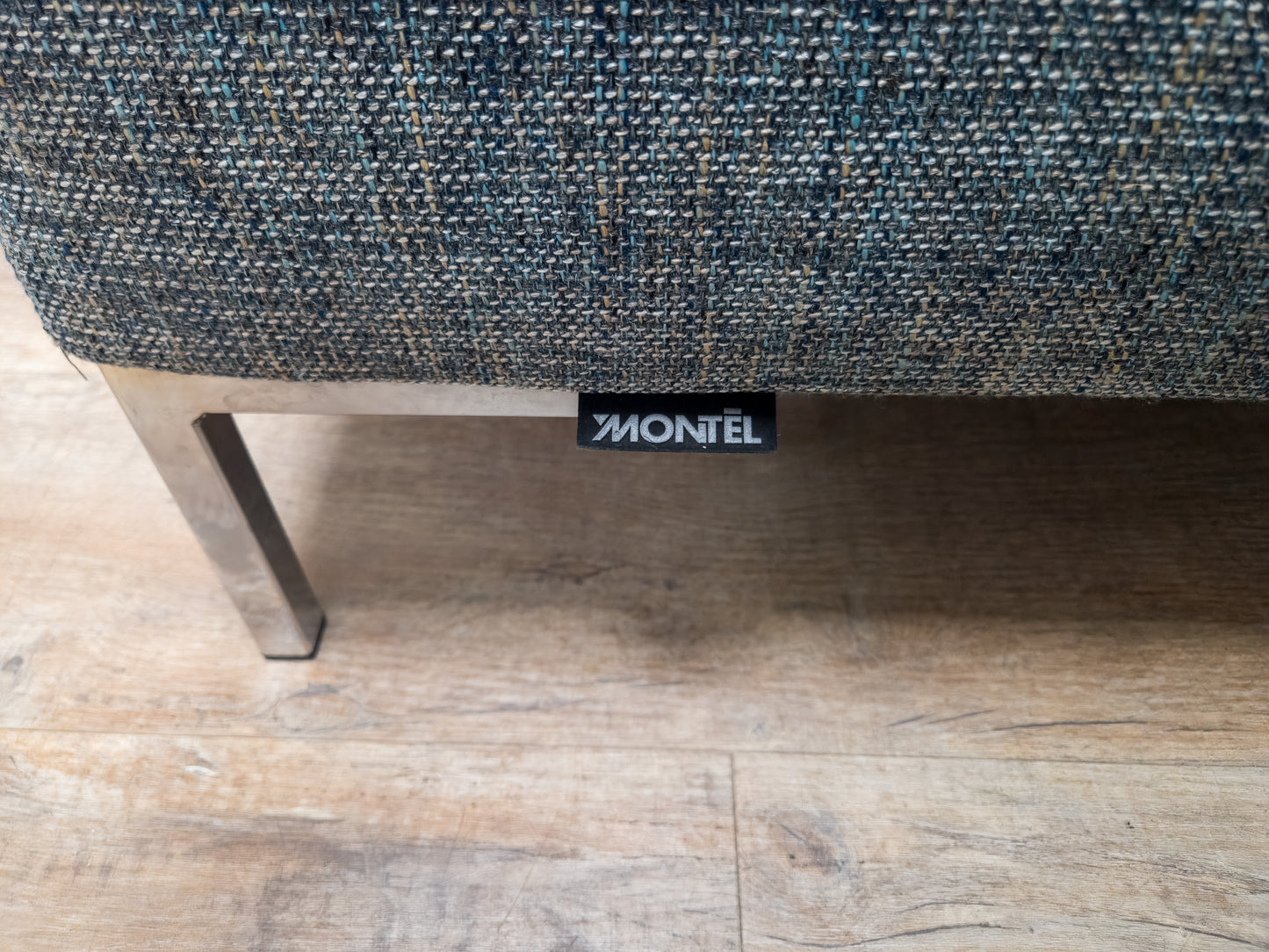 ZEER MOOI BLAUWE HOEKBANK van MONTEL