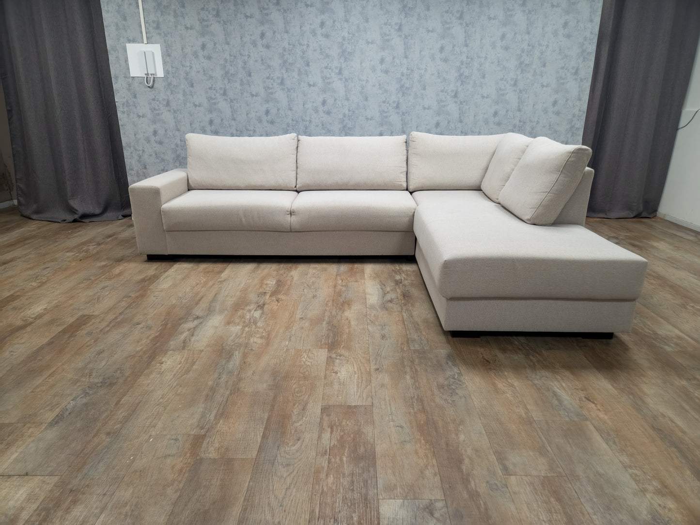 Zeer Mooi BEIGE Hoekbank