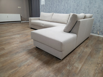 Zeer Mooi BEIGE Hoekbank