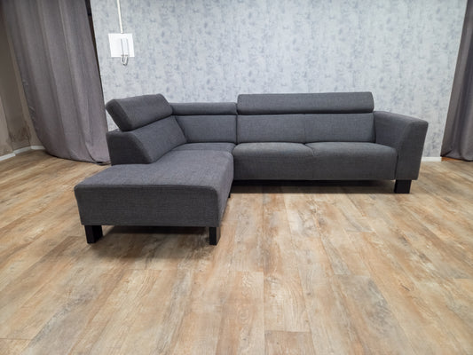 Mooi Antraciet Hoekbank