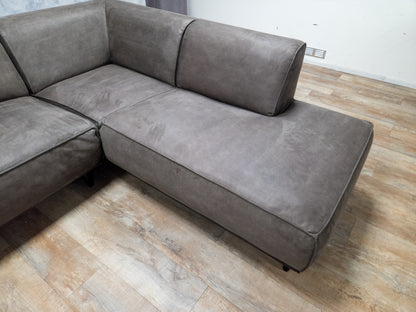 Mooi Groot TAUPE Hoekbank