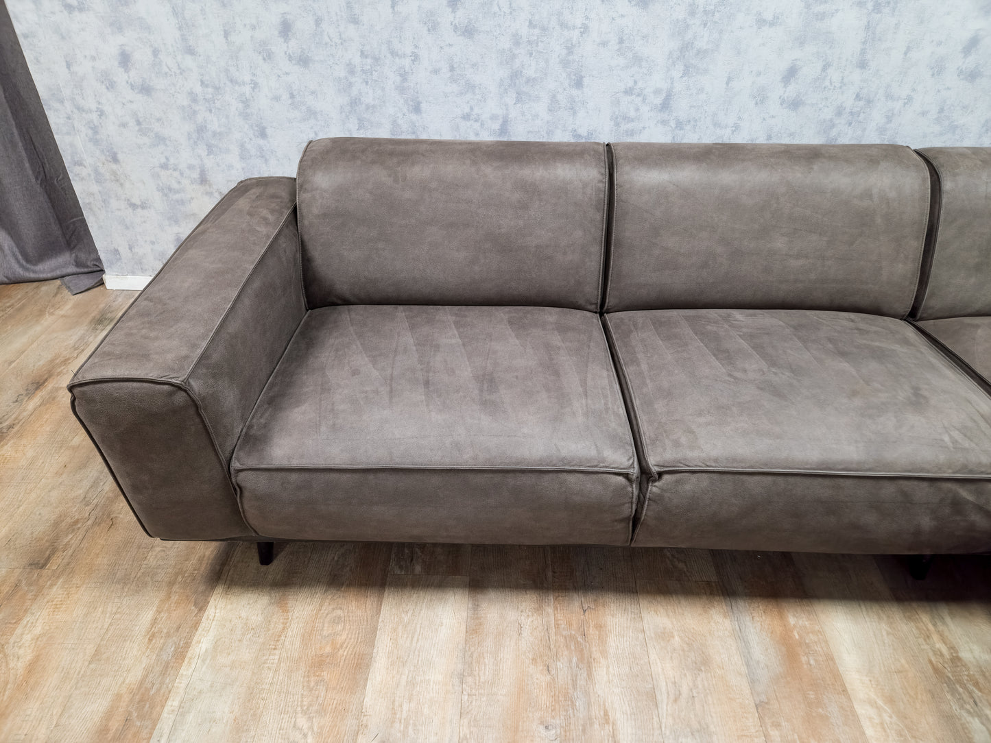 Mooi Groot TAUPE Hoekbank