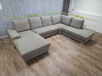 Z.G.A.N Groot Grijs U Bankstel