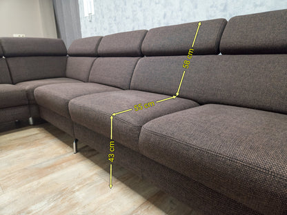 Mooi Groot Hoekbank van MONTEL