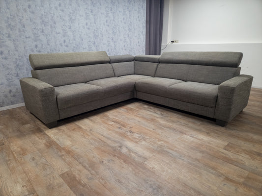 Mooi Taupe Grijs Hoekbank