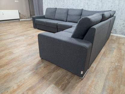 Mooi Groot Antraciet Hoekbank