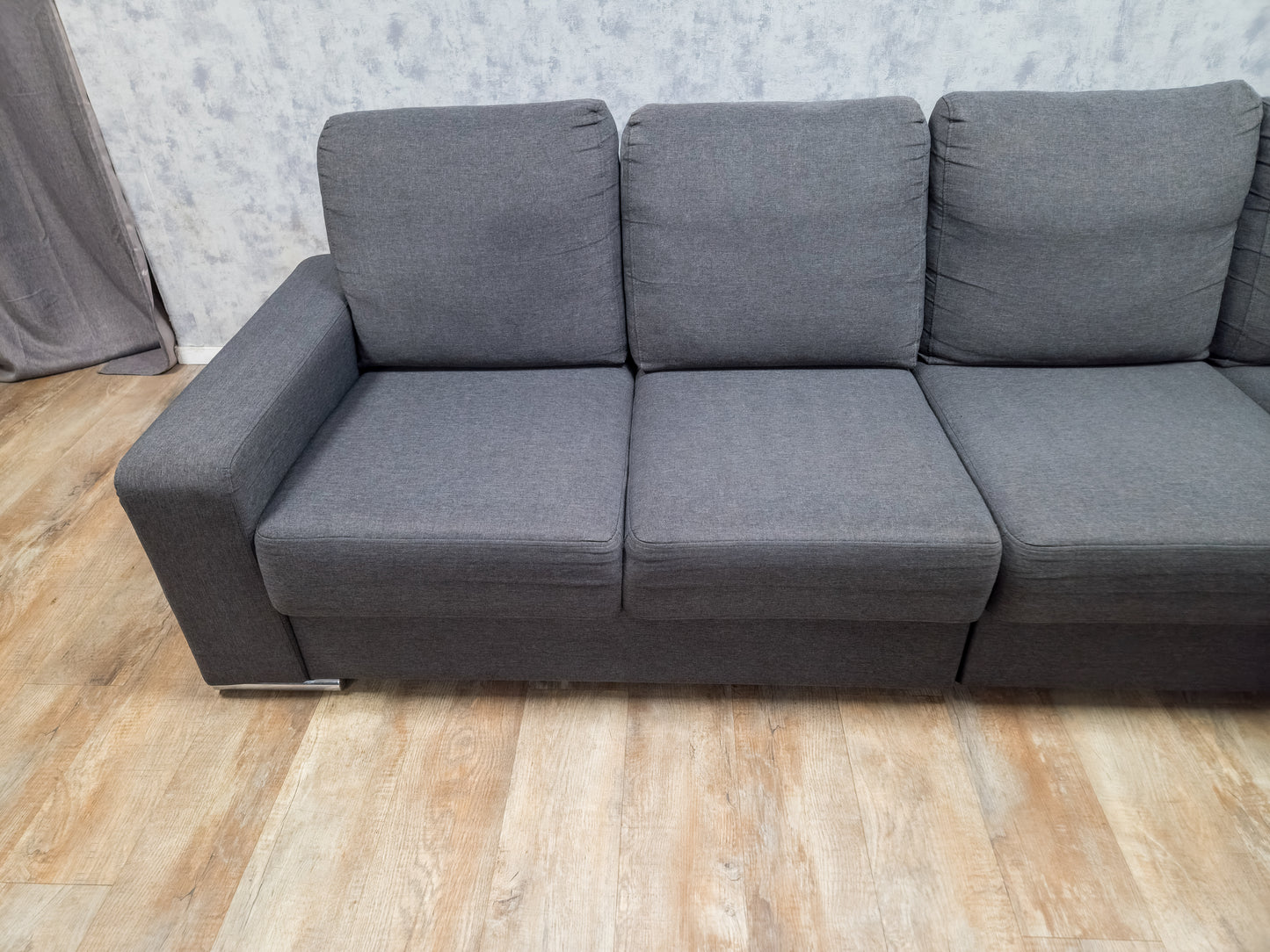 Mooi Groot Antraciet Hoekbank