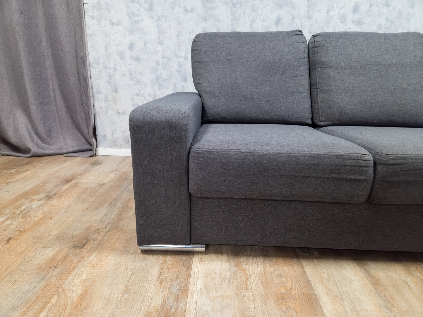 Mooi Groot Antraciet Hoekbank