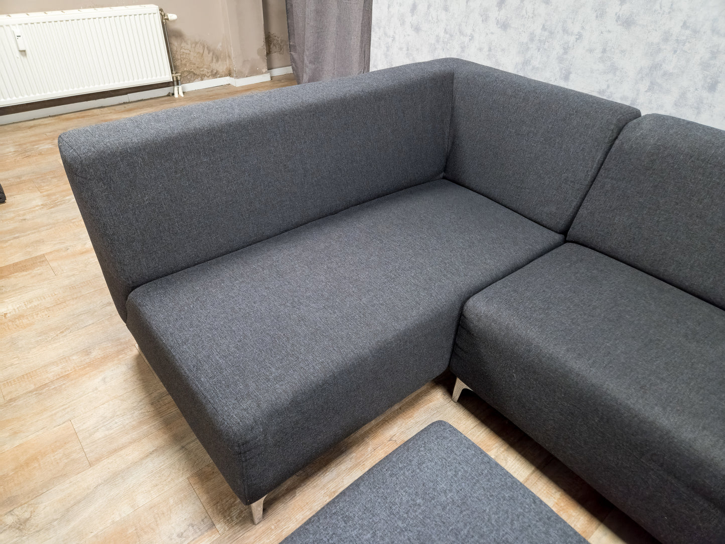 Z.G.A.N Antraciet Hoekbank