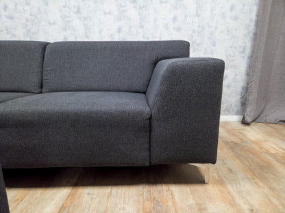 Z.G.A.N Antraciet Hoekbank