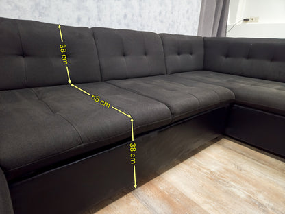 Mooi Groot Zwart U Bankstel