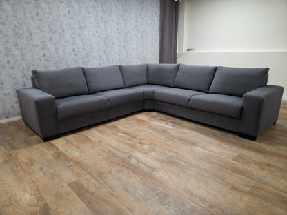 Zeer Mooi Grijs Hoekbank