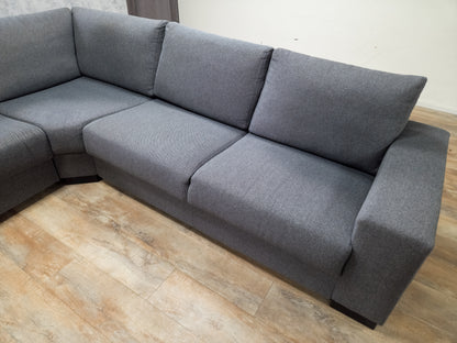 Zeer Mooi Grijs Hoekbank