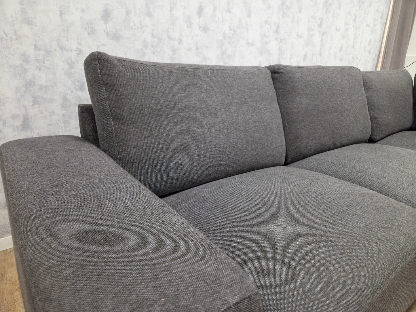 Mooi Antraciet Hoekbank