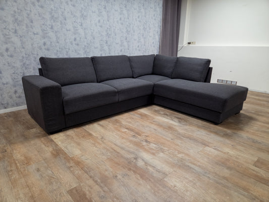 Mooi Antraciet Hoekbank