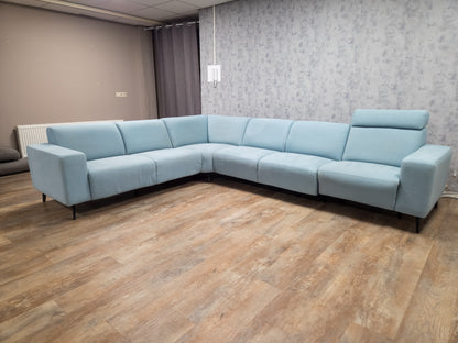 Zeer Mooi Licht Torquise Groen Hoekbank