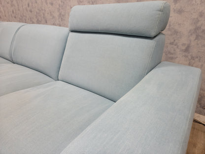 Zeer Mooi Licht Torquise Groen Hoekbank