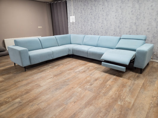 Zeer Mooi Licht Torquise Groen Hoekbank