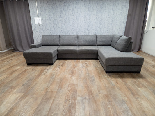 Zeer Mooi Groot Antraciet U Bankstel